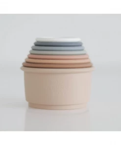 The Saturday Baby Neutral Stacking Cups Toys