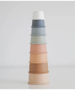 The Saturday Baby Neutral Stacking Cups Toys