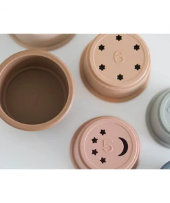 The Saturday Baby Neutral Stacking Cups Toys