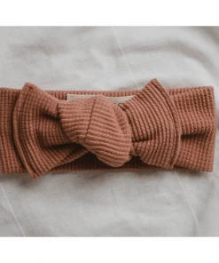 Mae + Skye Fig Waffle Knit Headwrap Headwear