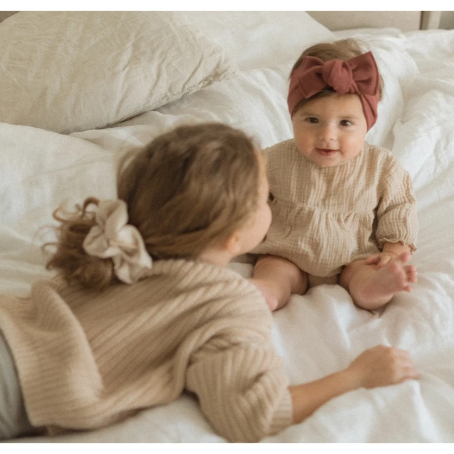 Mae + Skye Headwear Brick Ribbed Knit Headwrap 5 Mae + Skye Headwear Brick Ribbed Knit Headwrap