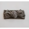 Mae + Skye Headwear Charcoal Ribbed Knit Headwrap
