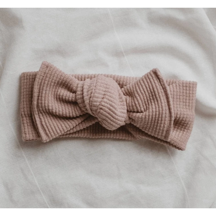 Mae + Skye Petal Waffle Knit Headwrap Headwear 3 Mae + Skye Petal Waffle Knit Headwrap Headwear