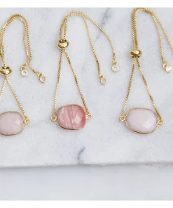 Mesa Blue Pink Opal Adjustable Bracelet Bracelets