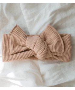 Mae + Skye Roseclay Waffle Knit Headwrap