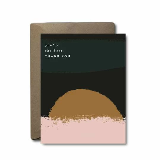 Black Lab Studio You're The Best Greeting Card Party Time