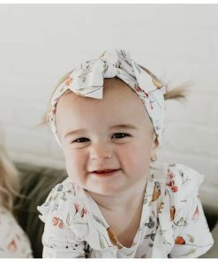 Joss + J Whimsical Dancing Blooms Bamboo Headband