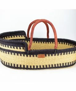 Heddle + Lamm Bedding Afi Ghana Moses Basket