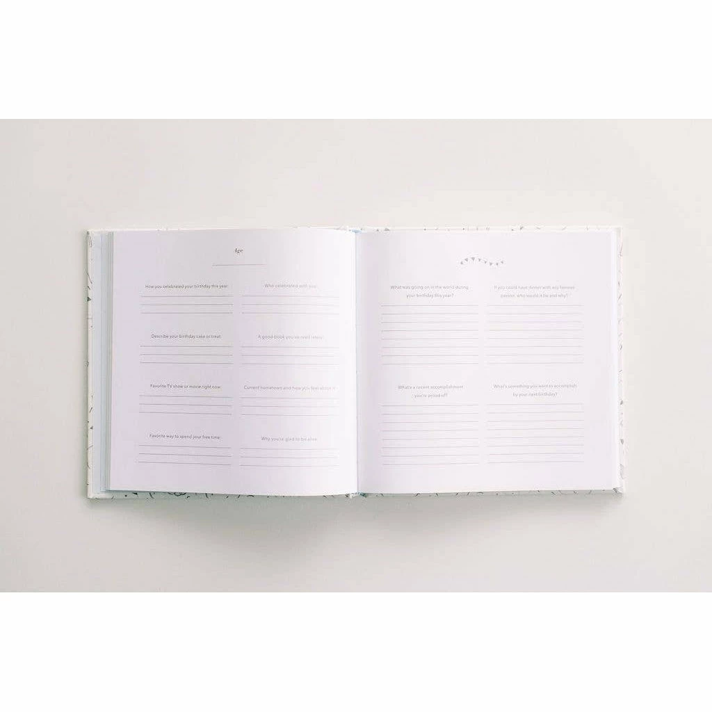 Promptly Journals Amber Birthday Memories Journal Paper Goods 5 Promptly Journals Amber Birthday Memories Journal Paper Goods