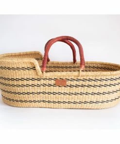 Heddle + Lamm Bedding Amma Moses Basket