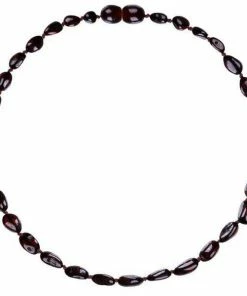 Powell's Owl Jewelry Amber Baroque Cherry Necklace