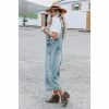J+j Blue Slouchy Denim Overalls
