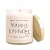 Sweet Water Decor Apothecary Happy Birthday Soy Candle 2 Sweet Water Decor Apothecary Happy Birthday Soy Candle
