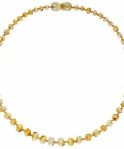 Powell's Owl Jewelry Amber Baroque Honey Necklace