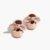 Freshly Picked Footwear Blush Knotted Bow Moccasins