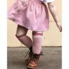 Little Stocking Co Blush Lace Top Knee High Socks