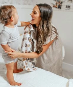 Lucy Darling Swaddles + Blankets Little Camper Blanket