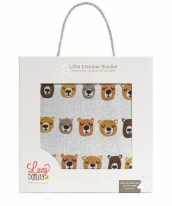 Lucy Darling Swaddles + Blankets Little Camper Blanket