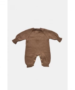 Eli + Nev Chocolate Knit Romper Knits