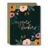 Black Lab Studio Congrats F****** Wedding Card