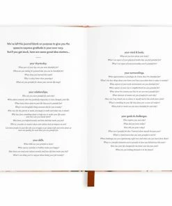 Fox + Fallow Floral Gratitude Journal