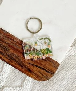 Elyse Breanne Designs Greenhouse Keychain