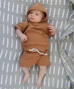 Mebie Baby Bottoms Honey Organic Cotton Pocket Shorts