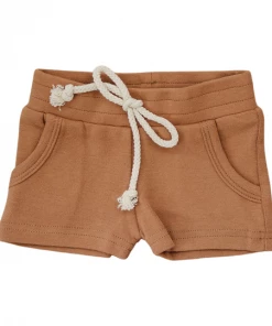 Mebie Baby Bottoms Honey Organic Cotton Pocket Shorts