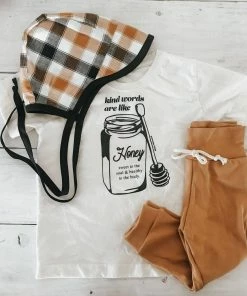 Saucetribe Tops Kind Words Are Like Honey Tee