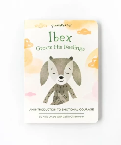 Slumberkins Ibex Kin Slate - Emotional Courage Collection Books + Puzzles