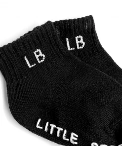 Little Bipsy Black 3 Pack Socks Footwear