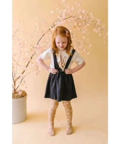 Olivia J Daisy Taupe Tights