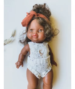 Moon + Star Knit Romper Minikane Doll Clothing