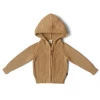 Goumi Kids Acorn Organic Cotton Knit Hoodie 2 Goumi Kids Acorn Organic Cotton Knit Hoodie