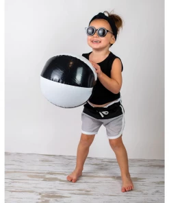 Little Bipsy Bottoms Monochrome Hybrid Swim + Walking Shorts