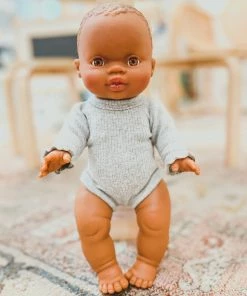 Isabella Baby Girl Brown Eyed Minikane Doll