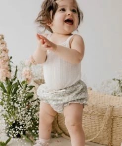 Jamie Kay Natural Organic Cotton Pointelle Bodysuit