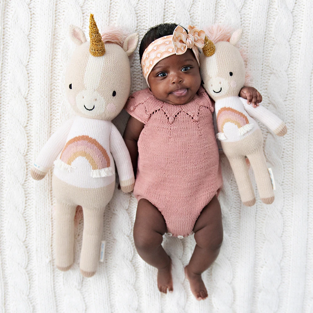 Cuddle And Kind Zara The Unicorn Knit Handcrafted Little Doll 10 Cuddle And Kind Zara The Unicorn Knit Handcrafted Little Doll