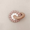 Pretty Please Teethers Mahogany Rose Reed Teething Ring Rattle Toy Toys 1 Pretty Please Teethers Mahogany Rose Reed Teething Ring Rattle Toy Toys