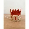 Cutest Little Party | One | Copper Felt + Toast Pom Trim + Toast/white Crown Party Time 1 Cutest Little Party | One | Copper Felt + Toast Pom Trim + Toast/white Crown Party Time
