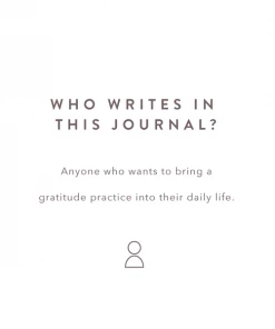 Promptly Journals Cashew Leatherette Gratitude Journal Paper Goods