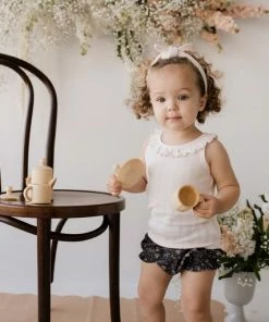 Jamie Kay Peony Floral Organic Cotton Pincord Bloomers