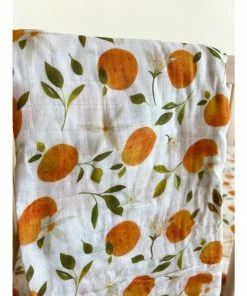 Orange Blossom Muslin Swaddle - Arrows & Bow X Joss + J Joss + J The Label