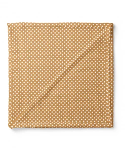 Mini Wander Polka Dot Amber Muslin Swaddle Swaddles + Blankets