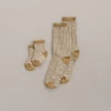 Olivia J Burnt Mustard Chunky Knit Socks