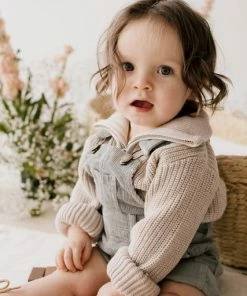 Jamie Kay Overalls + Rompers Dusted Olive Chase Cord Overalls