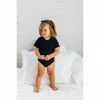 Little Bipsy Black Basic Bodysuit Onesie