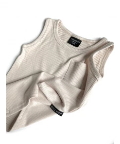 Little Bipsy Shell Ribbed Pocket Tank Top Tee 14 Little Bipsy Shell Ribbed Pocket Tank Top Tee