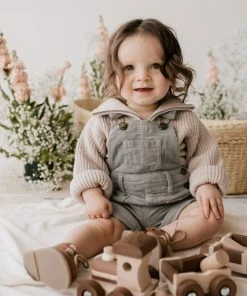 Jamie Kay Overalls + Rompers Dusted Olive Chase Cord Overalls