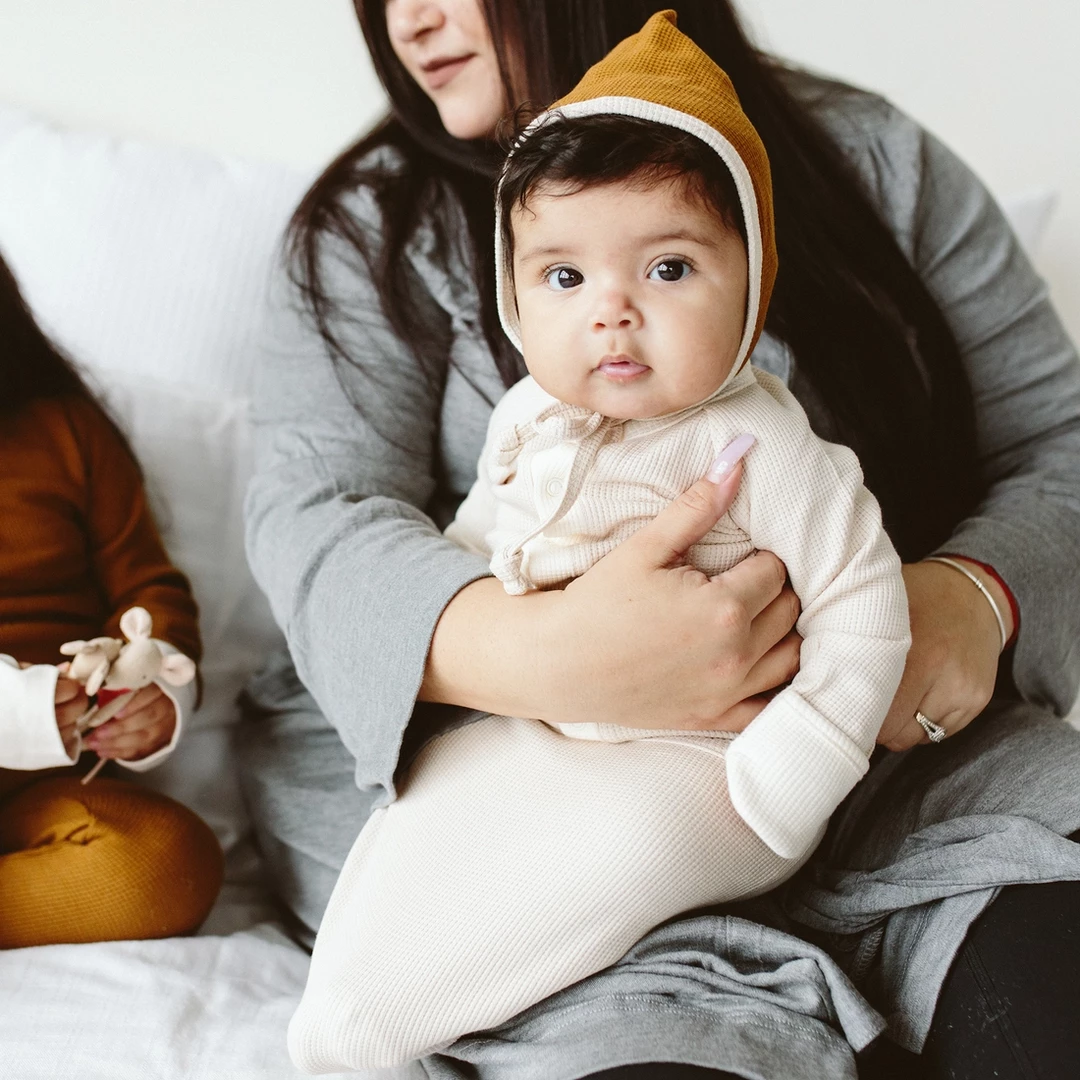 Goumi Kids Bunny Slope Thermal Bamboo Gown 6 Goumi Kids Bunny Slope Thermal Bamboo Gown